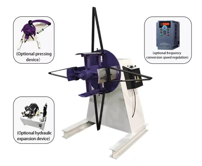 Vertical Heavy-Duty Single-Head Material Rack