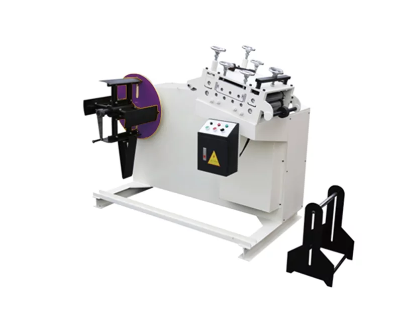 Two-in-one material straightening and leveling machine
