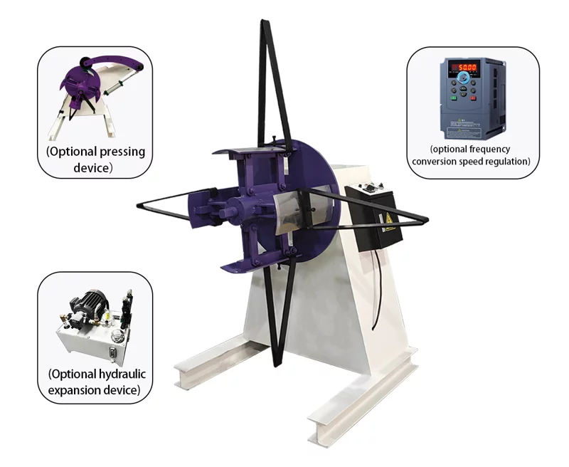 Vertical Heavy-Duty Single-Head Material Rack